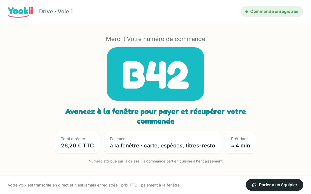 Écran D06 : Numéro d'appel